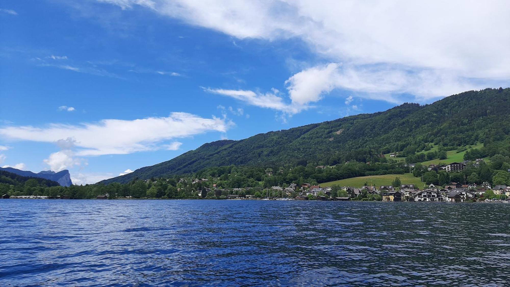 Ferienhaus Goldener Anker Unterach Am Attersee Exterior photo